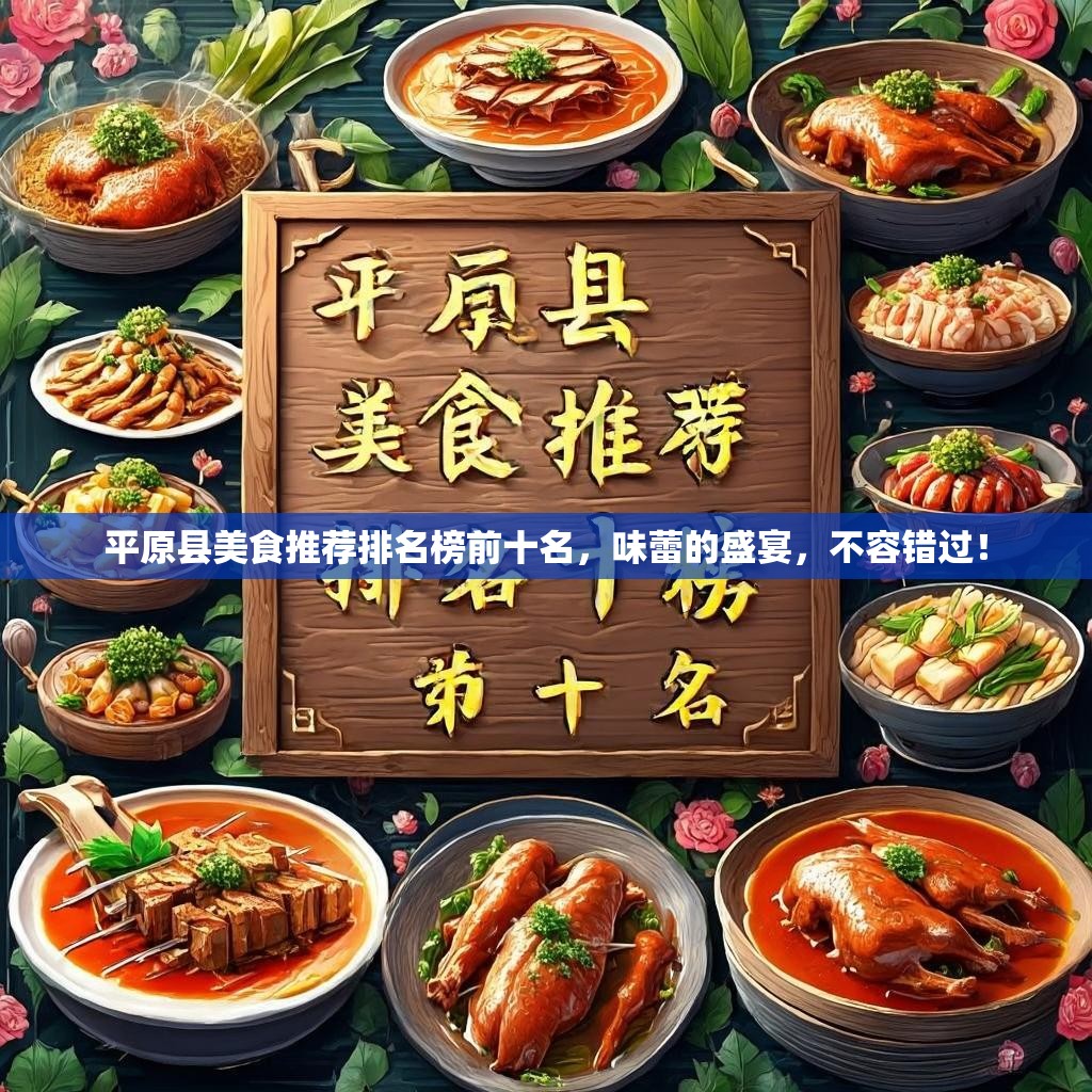 平原县美食推荐排名榜前十名，味蕾的盛宴，不容错过！